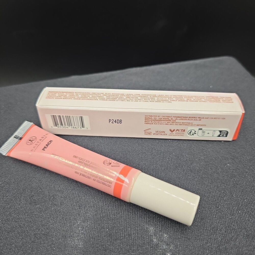 ANASTASIA BEVERLY HILLS ABH Blurring Serum Liquid Blush Peach New in Box 0.32 oz - Picture 2 of 5